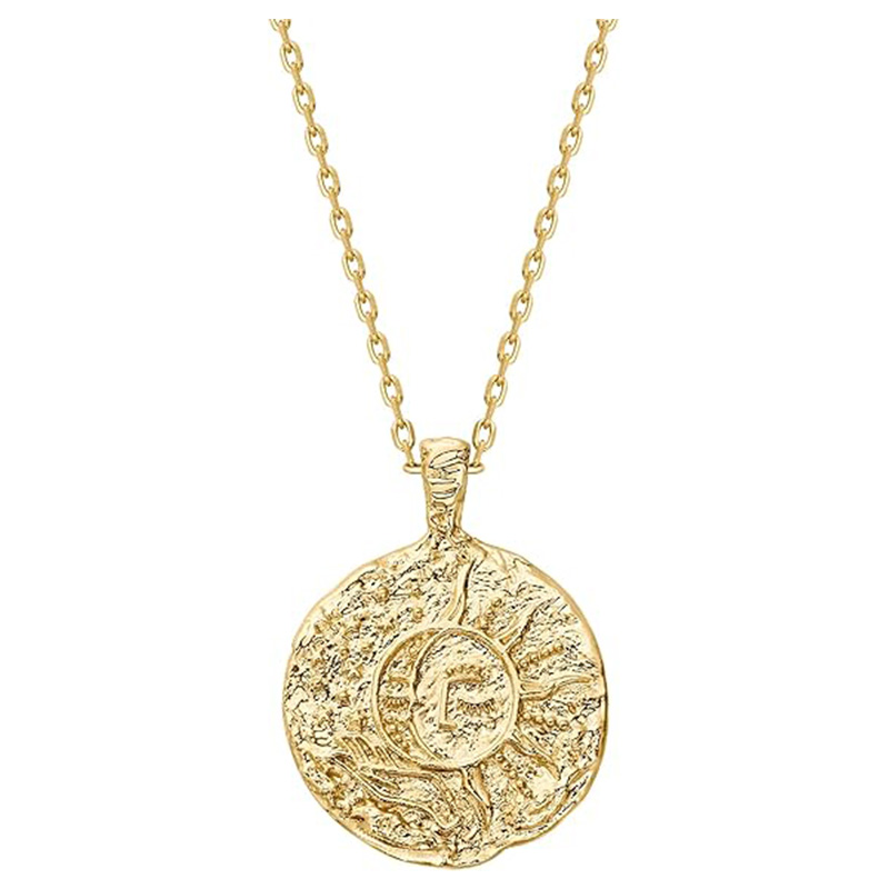 Eternal Sunburst Radiance Pendant halskæde Et symbol på tidløs energi og elegance